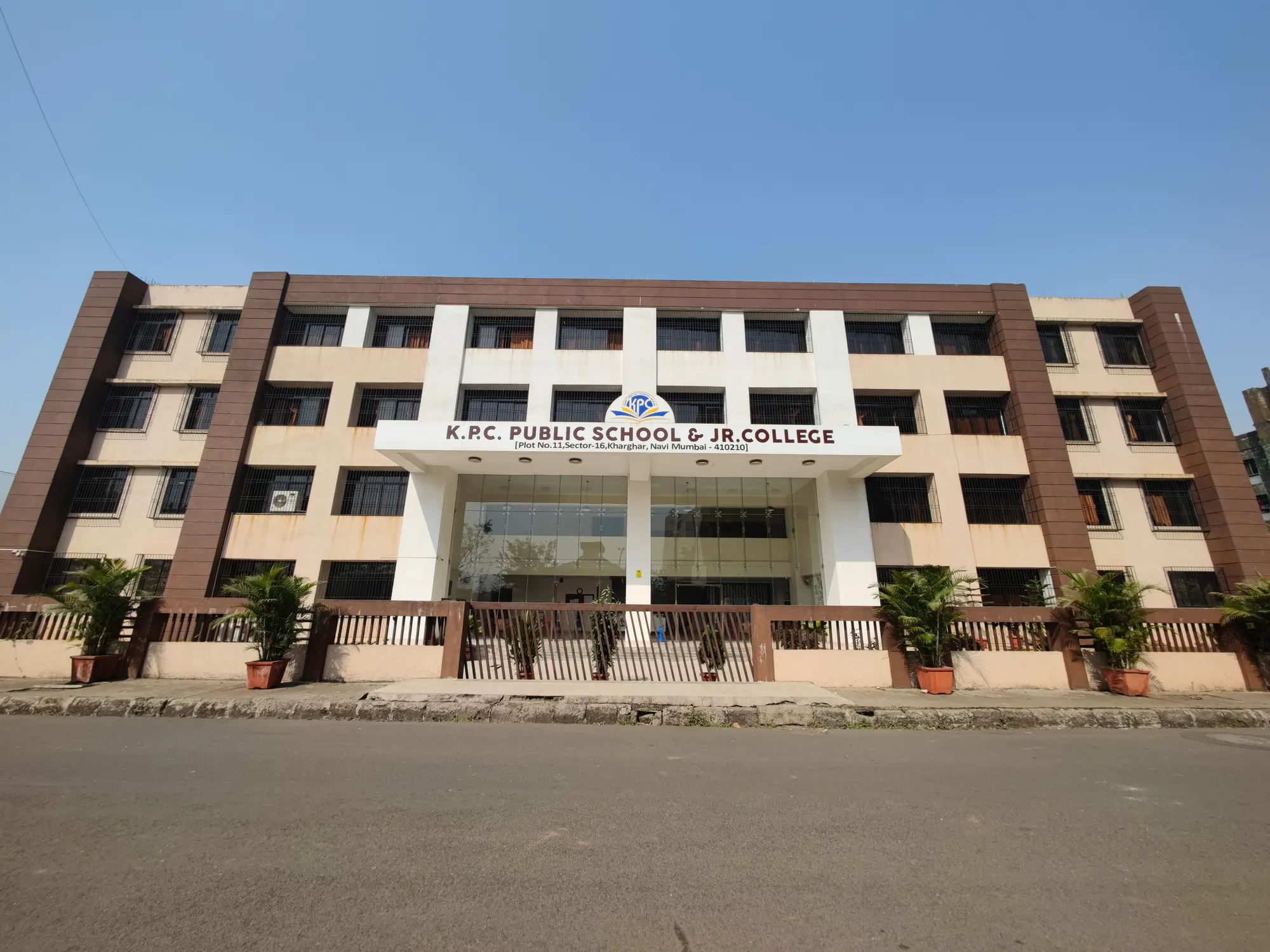 K.P.C. Public School and Junior College building, Kharghar