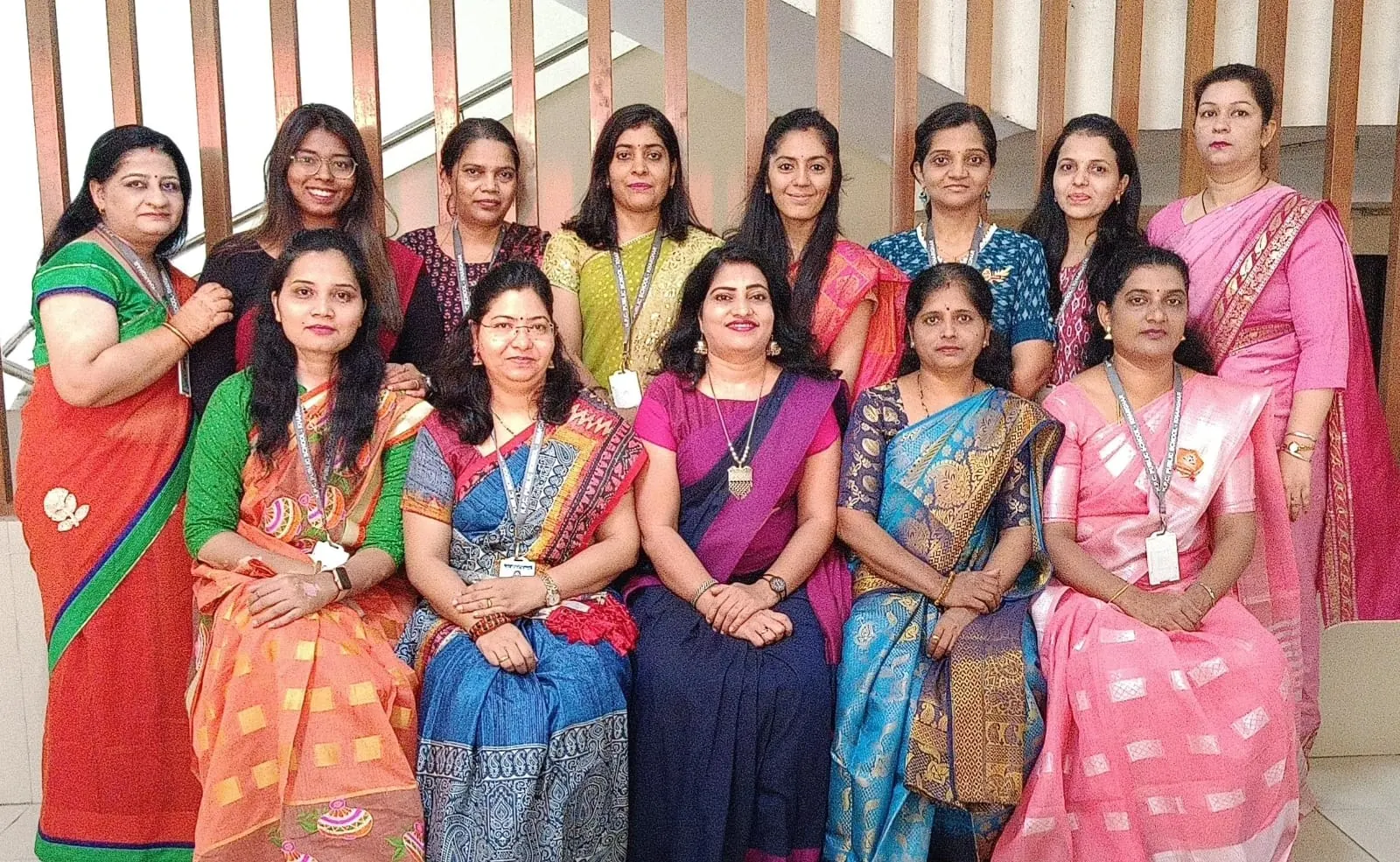 KPC teachers in festive dress